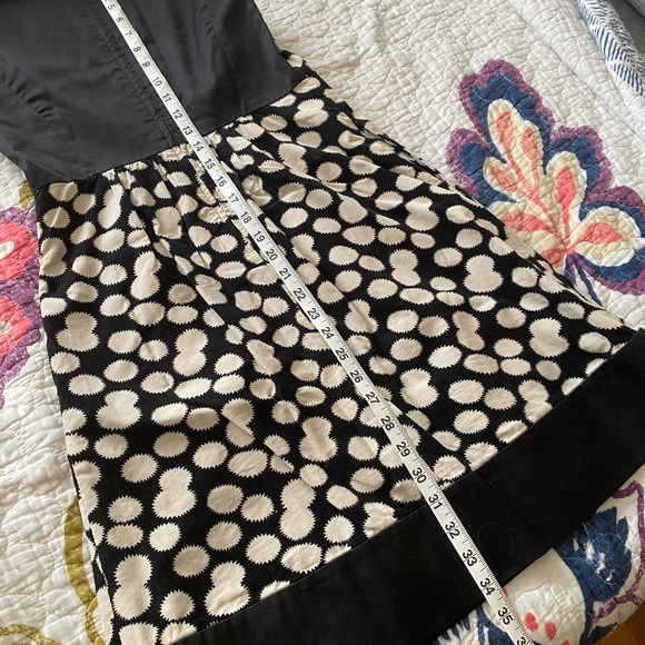Anthropologie Leifnotes Notched Dots Dress | size 4 - Picture 8 of 8